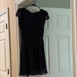 Black Polka Dot Dress